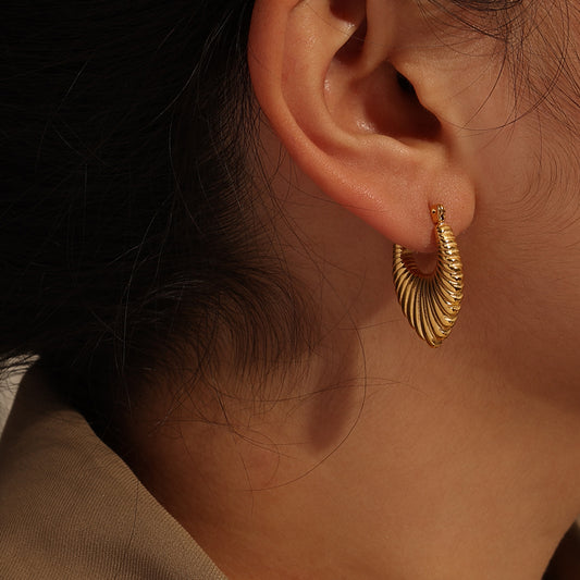 Winged Fan Huggies – Gold